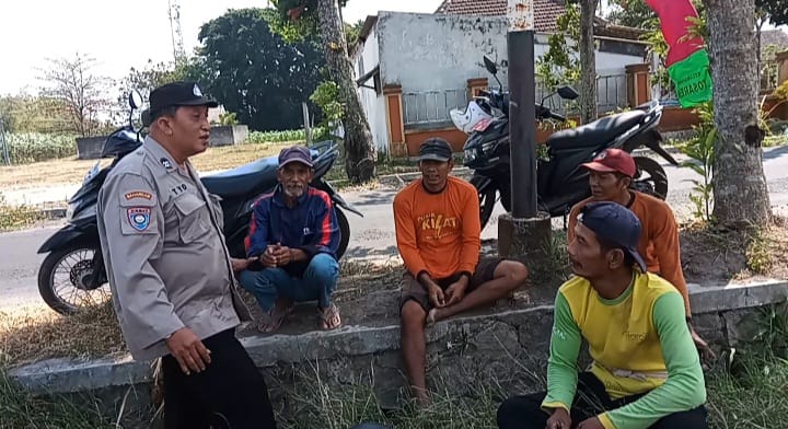 Patroli Siang Bktm Polsek Pesantren Titipkan Pesan Kamtibmas Polres